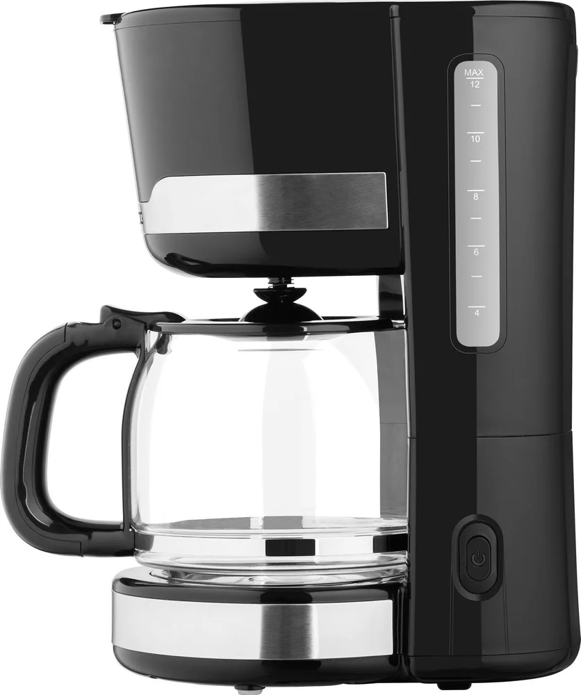 ECG Filterkaffeemaschine mit 1,5l Kaffeekanne und Permanentfilter